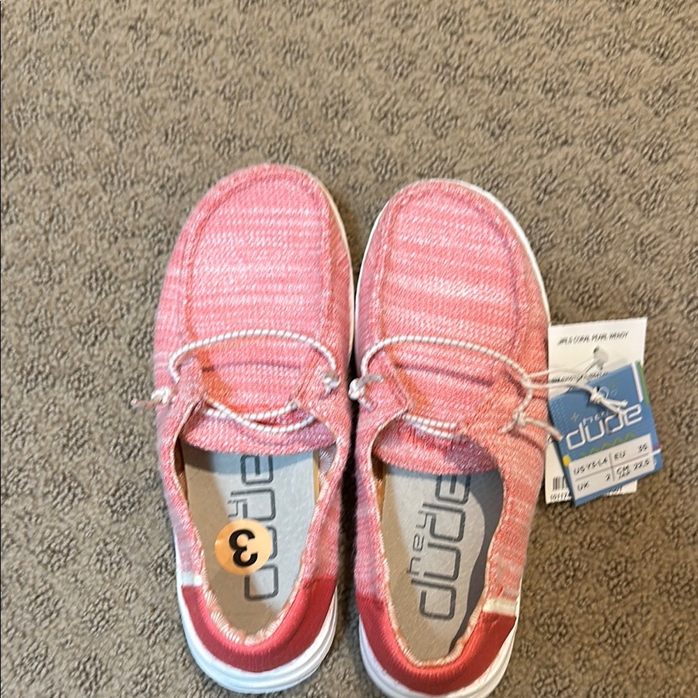 Hey Dude Kids Pink Shoes